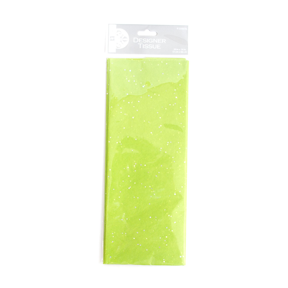 Jillson, Gemstone, Tissue Paper, Lime